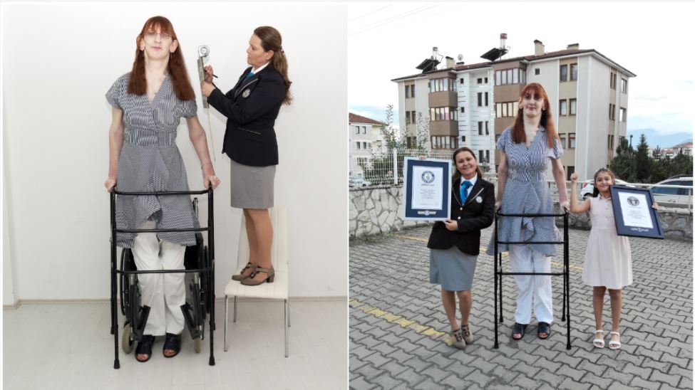GINIS OBJAVIO: Ima 215 centimetara i najviša je žena na svetu (FOTO+VIDEO)